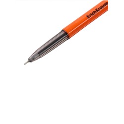 Ручка шариковая ErichKrause Slender Stick Orange, Super Glide, 0.7 мм, чёрная