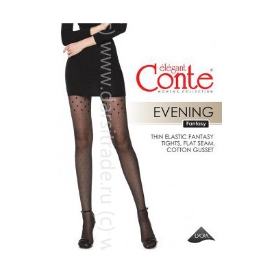 Колготки женские Fantasy Evening Conte Дроп