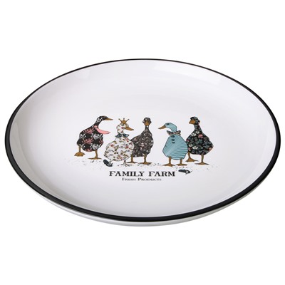 ТАРЕЛКА ОБЕДЕННАЯ LEFARD "FAMILY FARM" 25,5*3 СМ (КОР=12ШТ.)