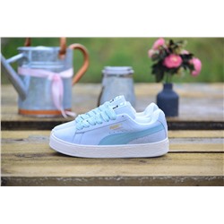 Зимние PUMA Suede из натуральной замши
