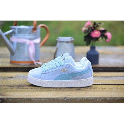 Зимние PUMA Suede из натуральной замши