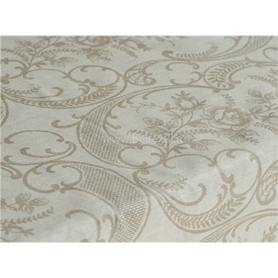 01с58 ЯК  Скатерть  170*310  "Кружева"  цв.серый