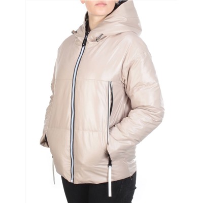 8278 BEIGE Куртка демисезонная женская BAOFANI (100 гр. синтепон)