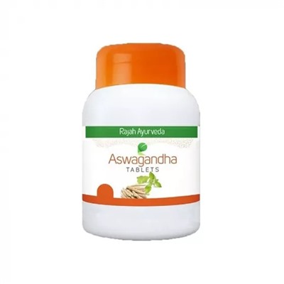 Ашваганда (60 таб, 500 мг), Ashwagandha, произв. Rajah Ayurveda