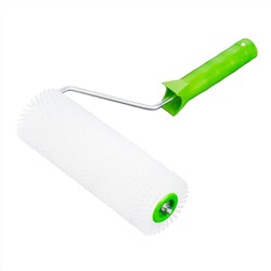 Валик игольчатый для наливных полов с ручкой, 200 мм Сибртех