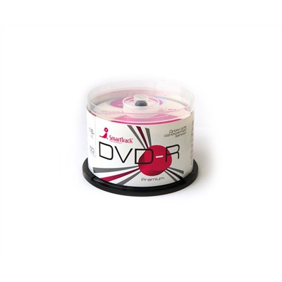 Диск DVD-R 4.7Gb Smart Track 16х Cake Box (50шт)