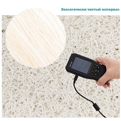 Коврик мягкий для ванной комнаты квм08 80х140 см