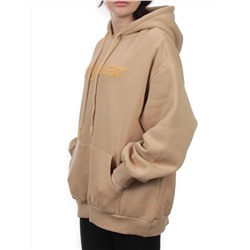 2622 BEIGE Толстовка женская (85% хлопок, 10% полиэстер, 5% спандекс)