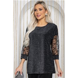 Джемпер В гармонии с собой (черный) Б12156