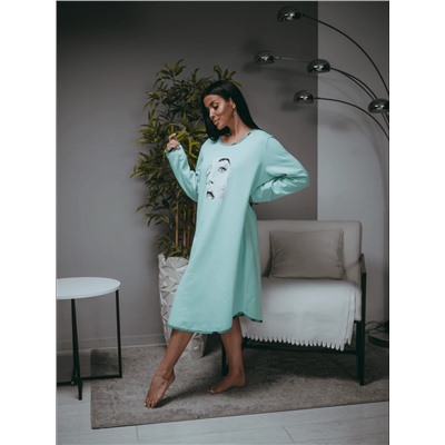 Сорочка Мелодия ментол Лт