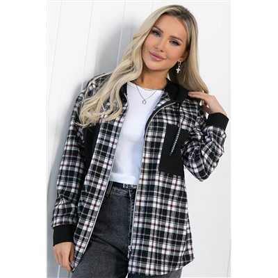 Рубашка Больше чем стиль (черная) Б12946М