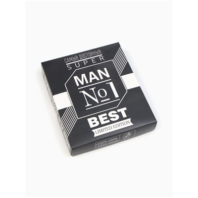 Полотенце махровое Man №1 35х50+-5 см, 100% хлопок, 350 г/м2