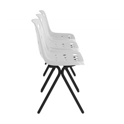 Скамья SHT-ST56/S186-1
                        белый / черный муар