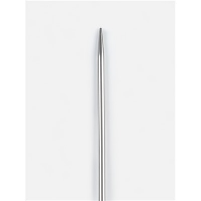 Спицы круговые, для вязания, с металлическим тросом, d=3.5 мм, 14/60 см