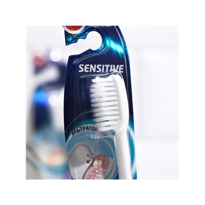 Зубная щётка Rendall Sensitive, мягкая, микс, 1 шт.