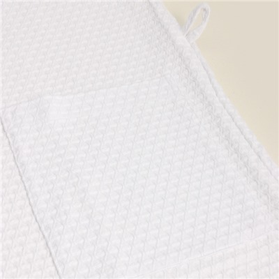 Халат вафельный женский SL HOME: Waffle "Блан де Блан", размер XL, 100% хлопок, 320 г/м2