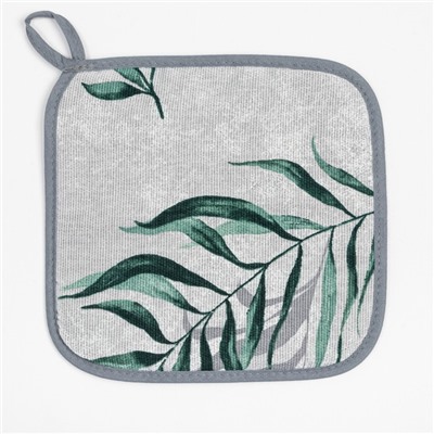 Прихватка Доляна Tropics, 19×19 см, 100% хлопок, ватин 250 г/м²