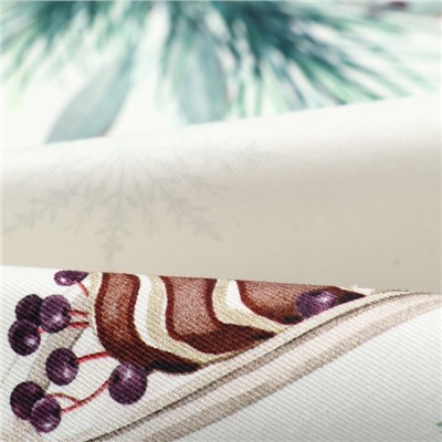 Скатерть новогодняя "Этель" New Years treat 150х110см +/-3см с ВГМО, 100%хл, саржа 190гр/м2