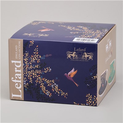 ЧАЙНЫЙ НАБОР LEFARD "GOLDEN BIRDS" НА 2 ПЕР. 4 ПР. 220 МЛ (КОР=12НАБ.)
