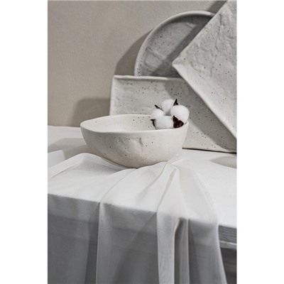 Салатник Magistro Slate, 620 мл, d=16 см, фарфор, белый