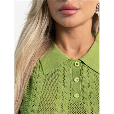 Поло Важный момент (зеленое яблоко) Б15373-7М