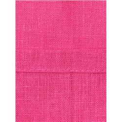 Комплект штор для кухни Этель Linen collection, 145×180 см - 2 шт., розовый, 100% лён 170 г/м²