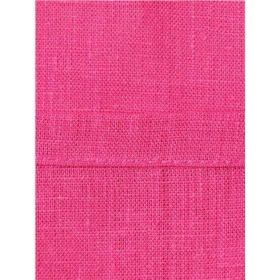 Комплект штор для кухни Этель Linen collection, 145×180 см - 2 шт., розовый, 100% лён 170 г/м²