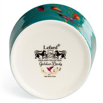 САХАРНИЦА LEFARD "GOLDEN BIRDS"  9,5*10 СМ 350 МЛ (КОР=36ШТ.)