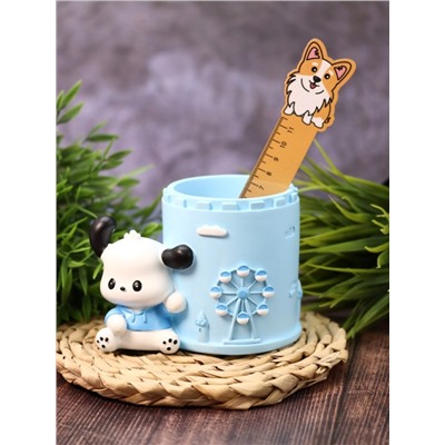 Подставка для канцелярских принадлежностей «Carousel dog», blue