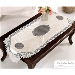 Раннер 45x140 см с Декоративной Вышивкой Hunkar Kadife - Royal Nazik