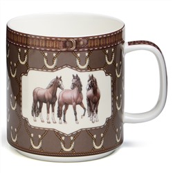 КРУЖКА LEFARD "HORSE CLUB" 400 МЛ (КОР=48ШТ.)