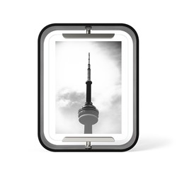 Фоторамка двухсторонняя Bellwood, 19х24 см, черная