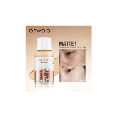 Тональный крем O.TWO.O с матовым покрытием №01 Warm Ivory