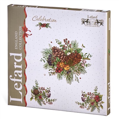 ТАРЕЛКА ЗАКУСОЧНАЯ LEFARD "CELEBRATION" 20,5 СМ (КОР=18ШТ.)