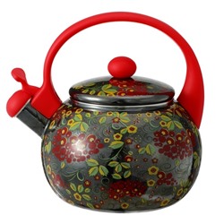 Чайник Kelli KL-4454 Эмаль обьем 2,5л со свистком (12)