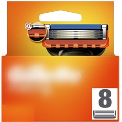 Кассеты для бритвы Dʤɪˈlett ФЬЮЖН-5 (8 шт.) (Оригинал)