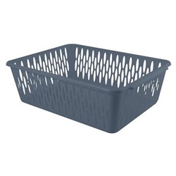 Корзинка для хранения Keeplex Light L 38×27,5×12 см KL201410026 космический серый