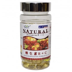 Витамин Е+С Vitamins E+C Natural около 100  х 500
