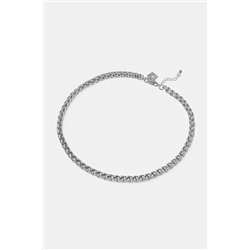 Naszyjnik męski ze stali nierdzewnej kolor srebrny