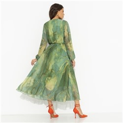 Платье нарядное, Летящие мгновения (green)