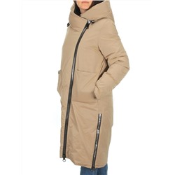 9082 BEIGE Куртка зимняя женская (200 гр. холлофайбера)