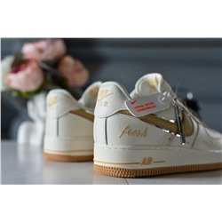 Стильные Nike Air Force из натуральной кожи