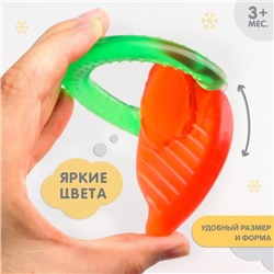 Прорезыватель охлаждающий «Сердечко», цвет МИКС