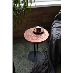 Столик журнальный SHT-CT44-3/H43
                        кариф / черный муар