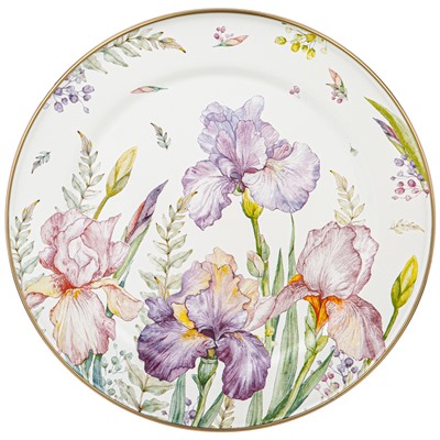 ТОРТОВНИЦА AGNESS С КРЫШКОЙ, СЕРИЯ IRISES, ДИА.30СМ
