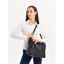 JS-1923-04 черная сумка женская (кожа) Jane's Story