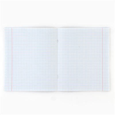 Тетрадь в клетку, 36 л., А5, на скрепке, блок №1, Minimalism, МИКС