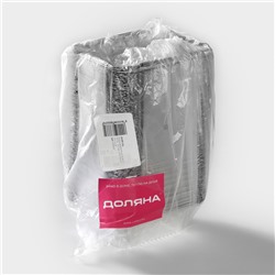 Форма из фольги для выпечки и запекания Доляна, 255 мл, 12×9,5×4 см, 100 шт/уп