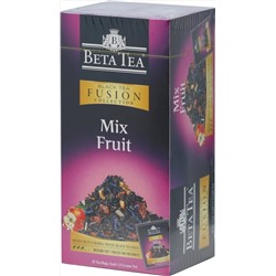 BETA TEA. Fusion Collection. Фруктовый микс карт.пачка, 25 пак.