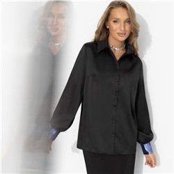 Рубашка с акцентными манжетами, Лабиринт обещаний (роскошь)